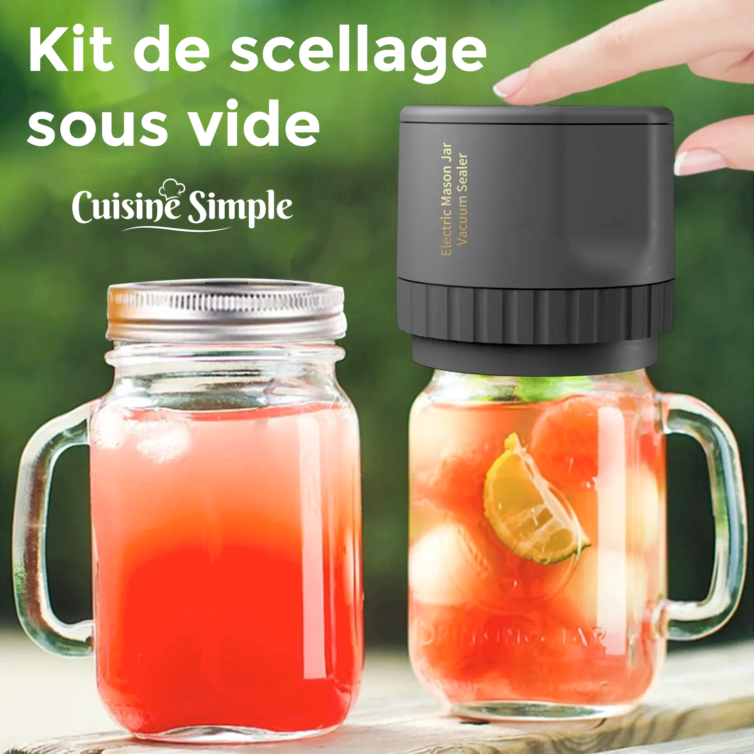 Kit de scellage sous vide